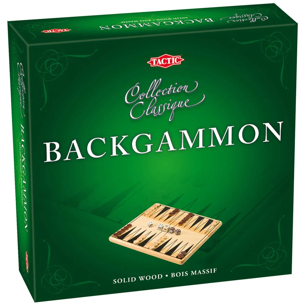 Backgammon in Cardboard Box Bild 1