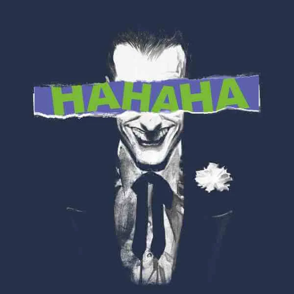 Batman Joker The Greatest Stories T-Shirt - Navy Blau Blau