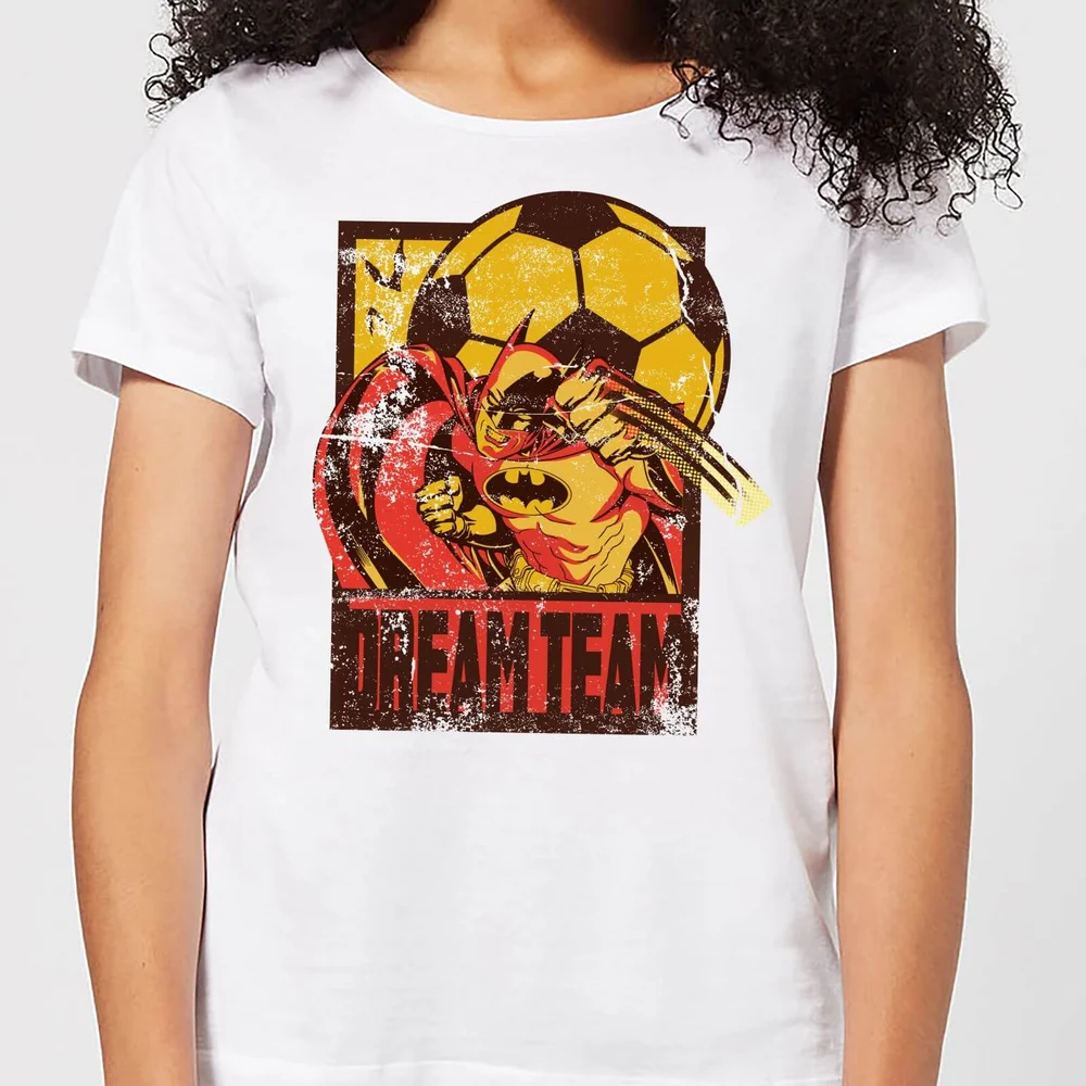 Batman Dream Team Punch Damen T-Shirt - Weiß - S Bild 1