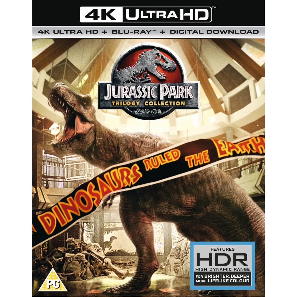 Jurassic Park Trilogie - Ultra Hd 4K (UV Version) Bild 1