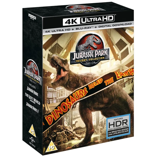 Jurassic Park Trilogie - Ultra Hd 4K (UV Version)