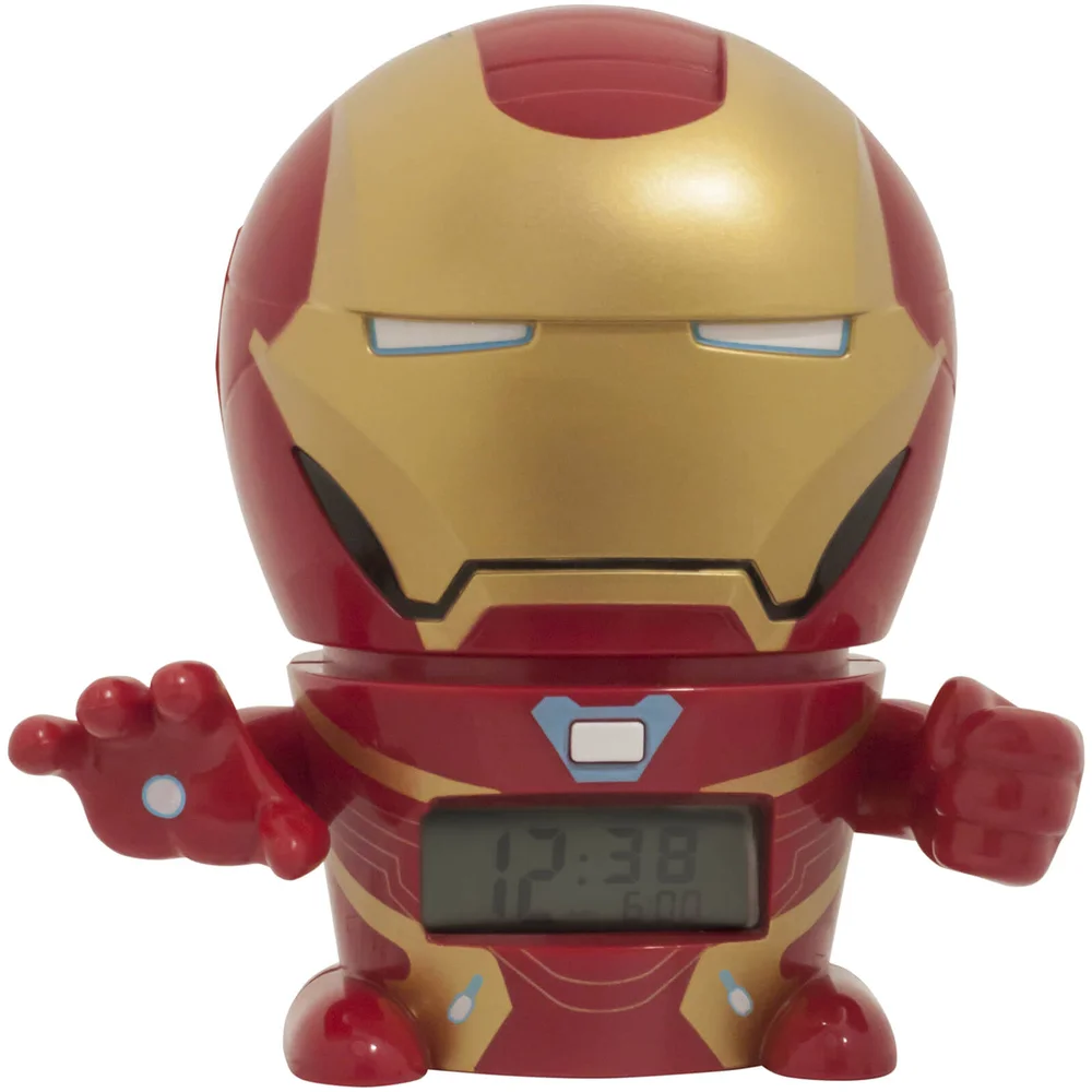 BulbBotz Marvel Avengers: Infinity War Iron Man Nachtlicht Wecker Bild 1
