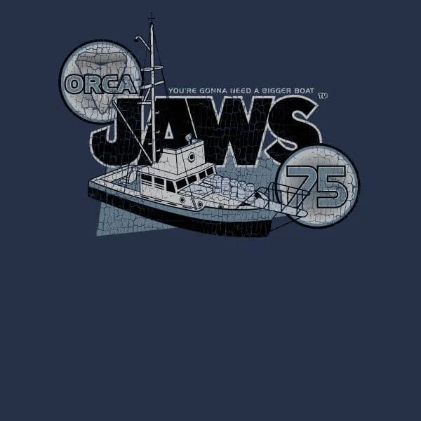 Der Weiße Hai Orca 75 Damen T-Shirt - Blau