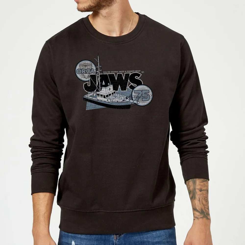 Der Weiße Hai Orca 75 Pullover - Schwarz - S Bild 1