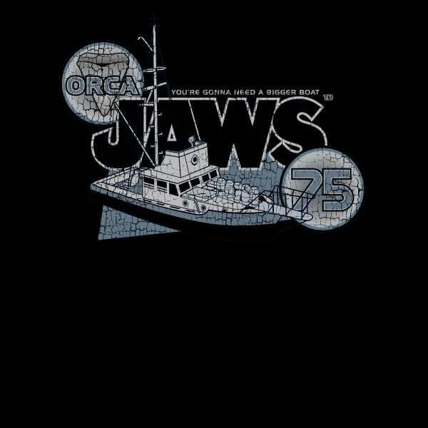 Der Weiße Hai Orca 75 Pullover - Schwarz