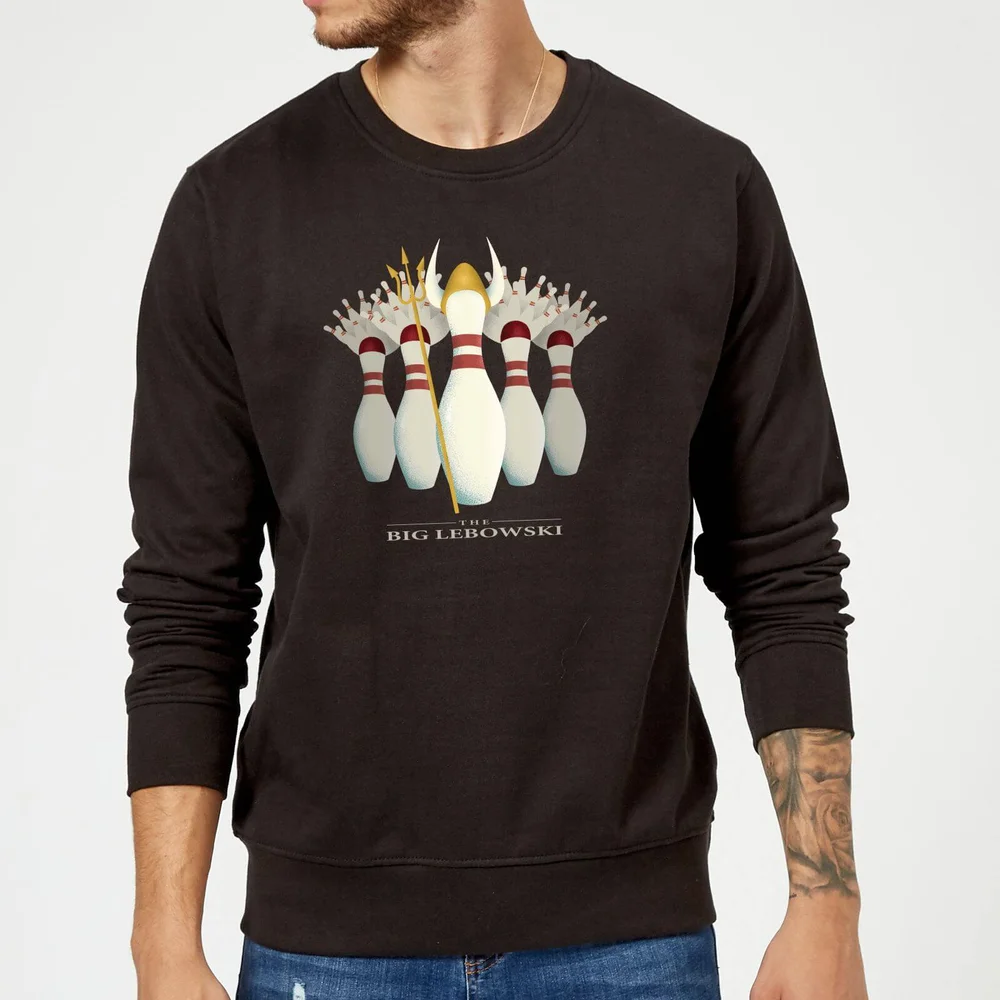 The Big Lebowski Pin Girls Pullover - Schwarz - S Bild 1