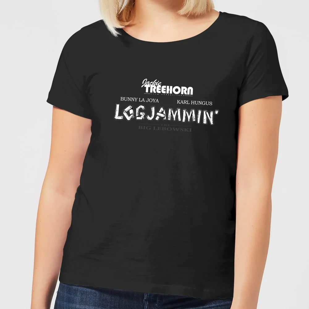 T-Shirt The Big Lebowski Logjammin Damen - Schwarz - Damen - S Bild 1