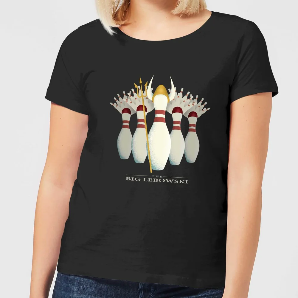 T-Shirt The Big Lebowski Pin Girls Damen - Schwarz - Damen - S Bild 1