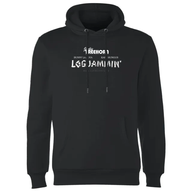 The Big Lebowski Logjammin Kapuzenpullover - Schwarz