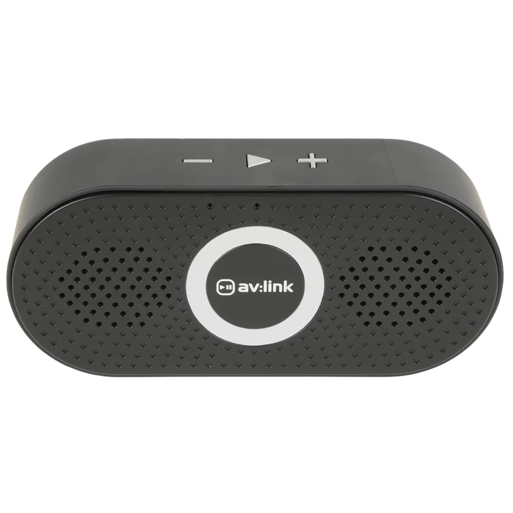 AV: Link Portable 4.2 Bluetooth Speaker - Black Bild 1
