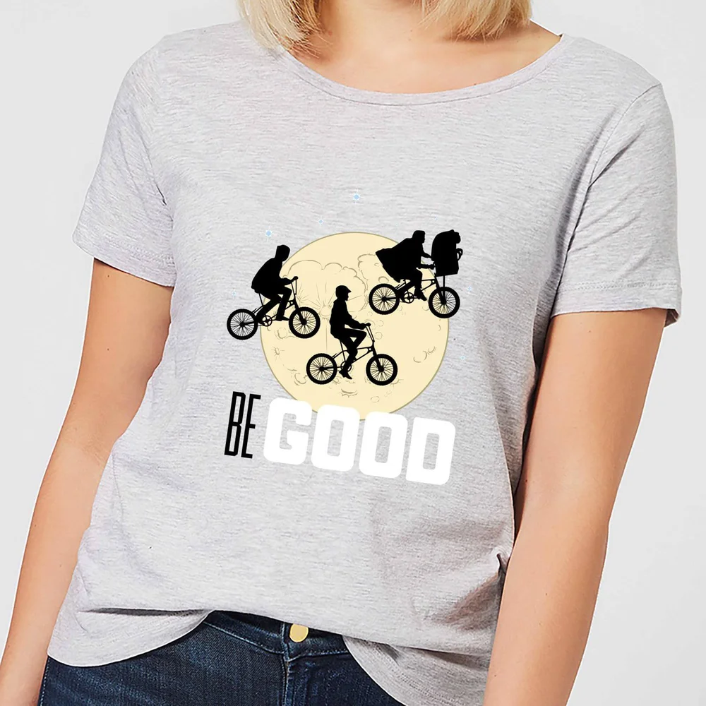 ET Be Good Moon Damen T-Shirt - Grau - S Bild 1