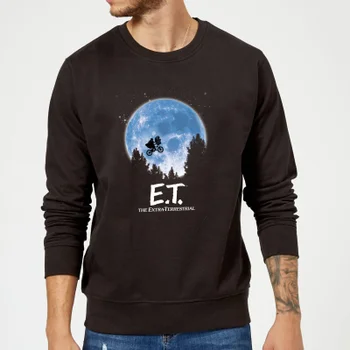 ET Moon Silhouette Pullover - Schwarz