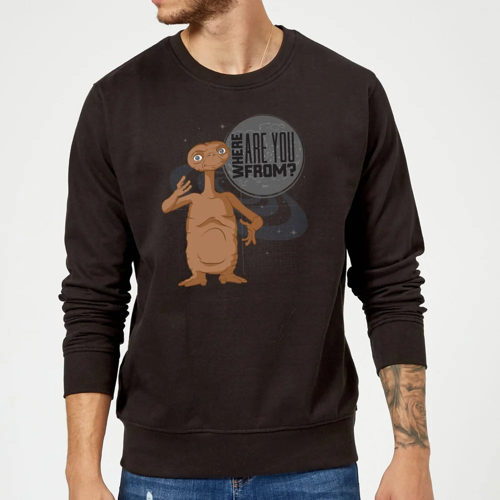 ET Where Are You From Pullover - Schwarz - S Bild 1