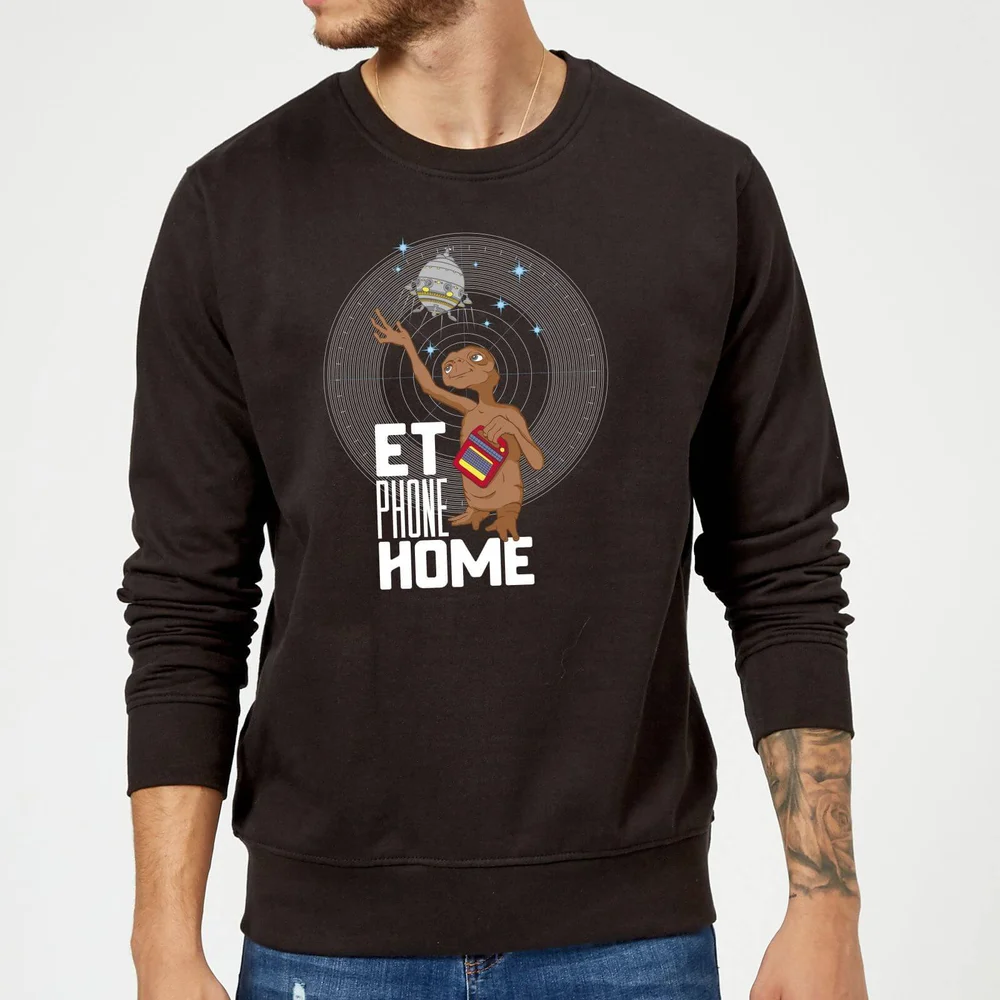 ET Phone Home Pullover - Schwarz - S Bild 1