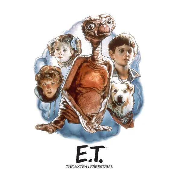 ET Painted Portrait Pullover - Weiß