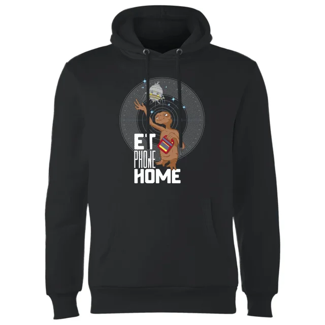 ET Phone Home Kapuzenpullover - Schwarz