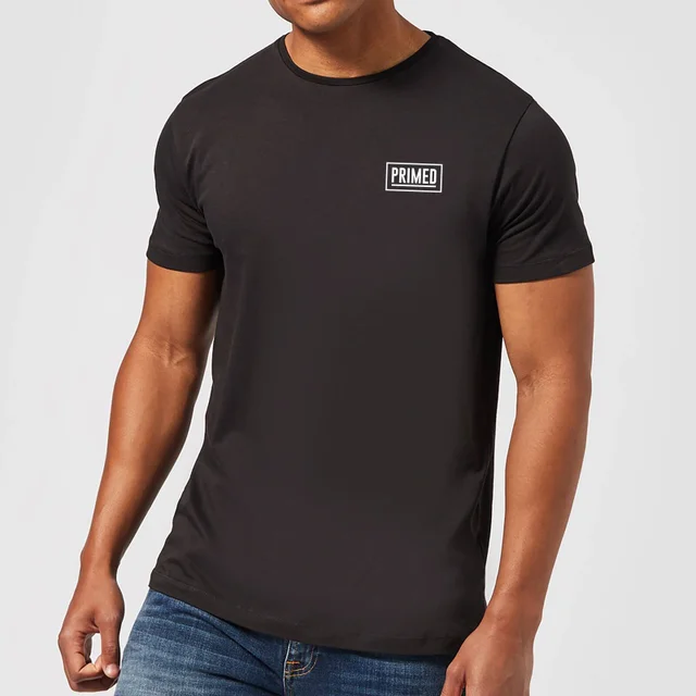 Primed Chest Logo T-Shirt - Black