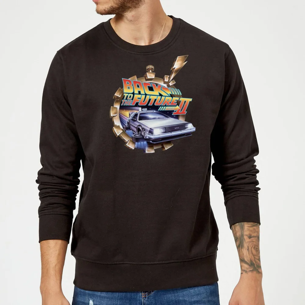 Zurück In Die Zukunft Clockwork Pullover - Schwarz - S Bild 1