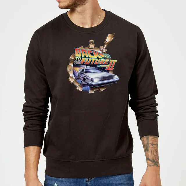 Zurück In Die Zukunft Clockwork Pullover - Schwarz