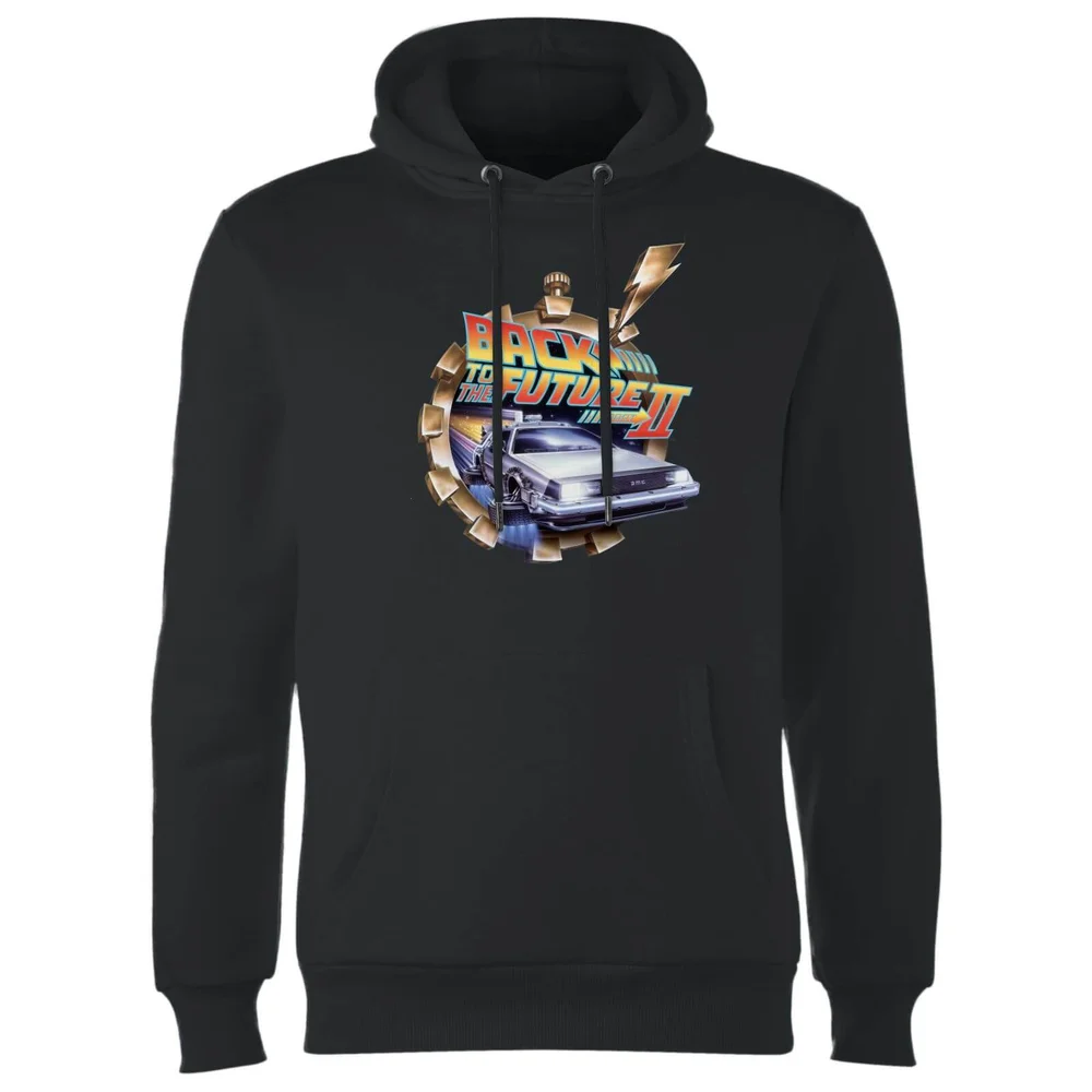 Zurück In Die Zukunft Clockwork Kapuzenpullover - Schwarz - S Bild 1