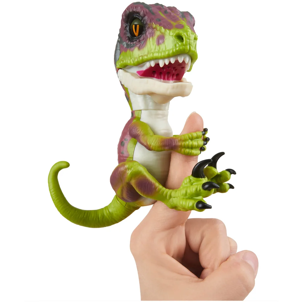 Untamed Velociraptor Dino - Stealth (Green) - By Fingerlings Bild 1