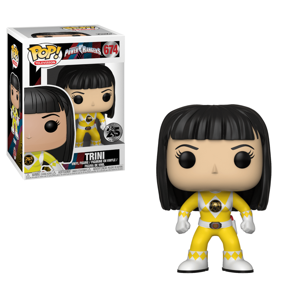 Power Rangers Gelber Ranger Trini Pop! Vinylfigur Bild 1