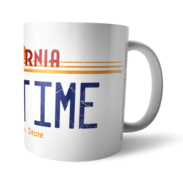 Zurück in die Zukunft Outatime Keramik Tasse