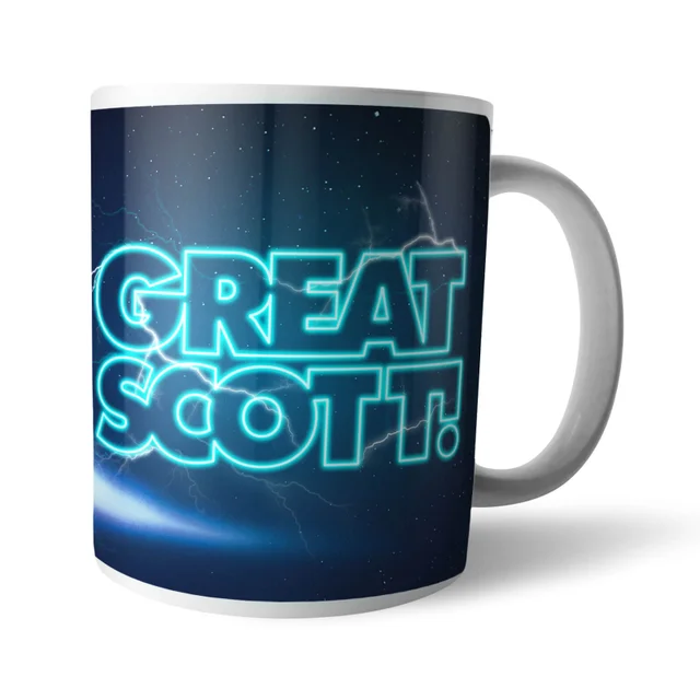 Zurück in die Zukunft Great Scott Keramik Tasse