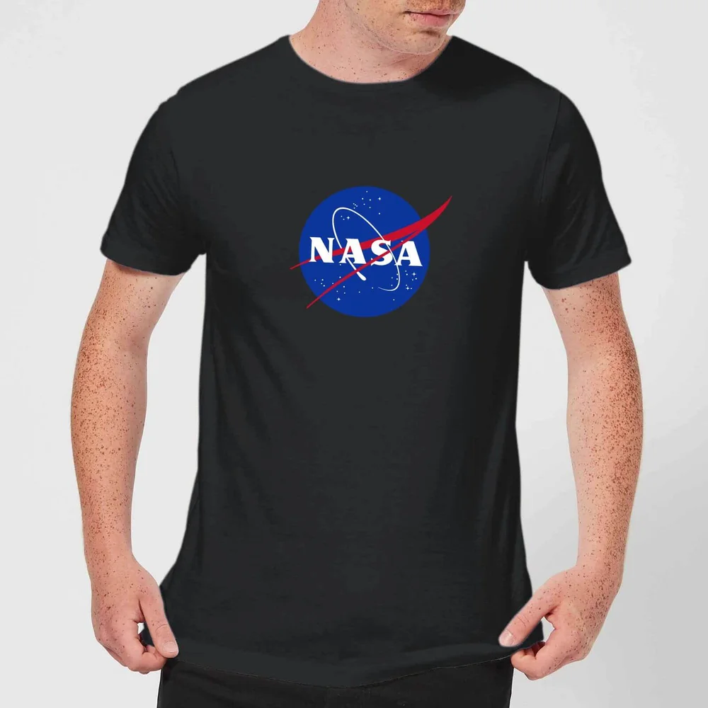 NASA Logo Insignia T-Shirt - Black - 5XL Bild 1