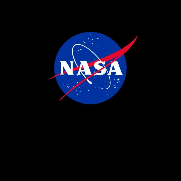 NASA Logo Insignia Damen T-Shirt - Schwarz