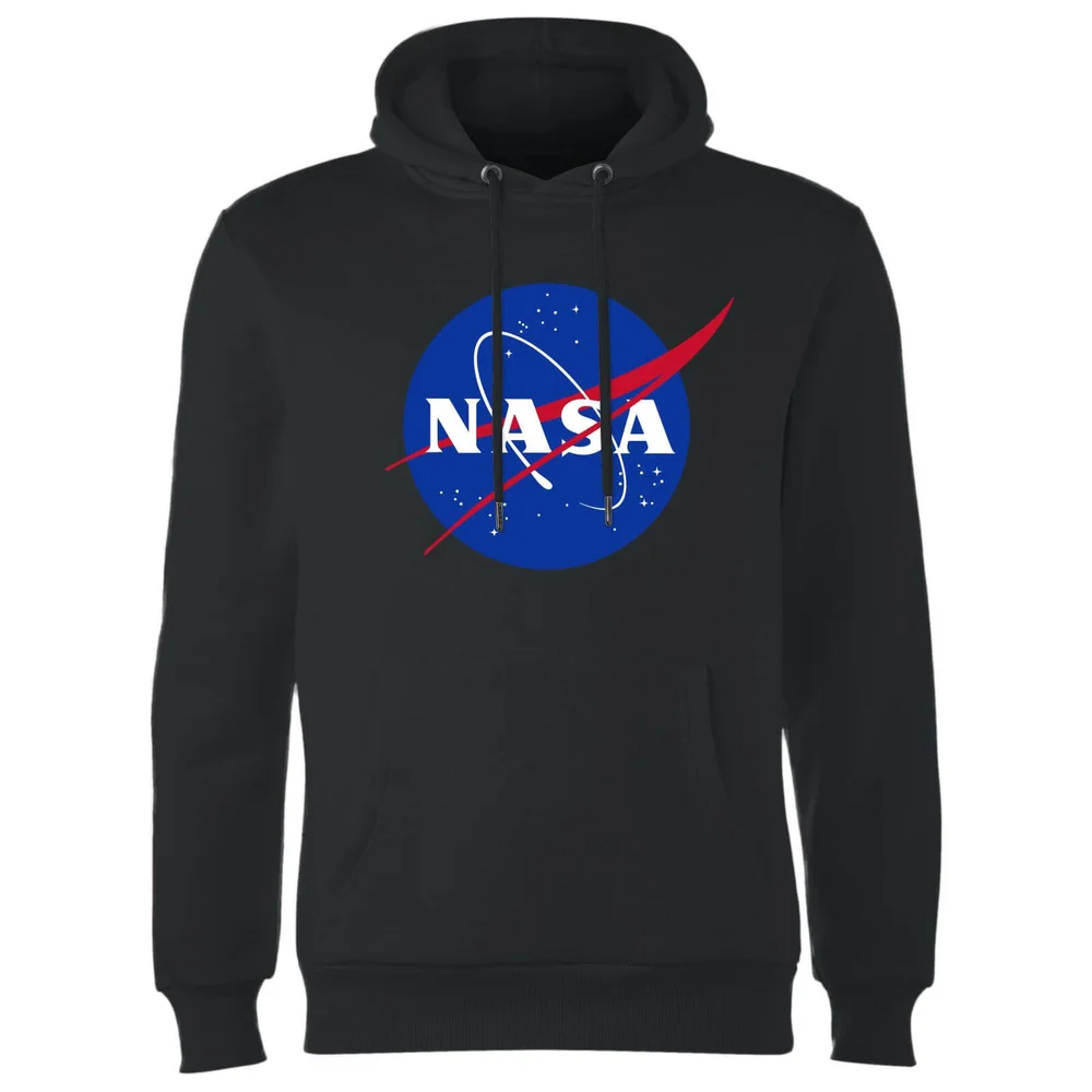 NASA Logo Insignia Hoodie - Schwarz - S Bild 1