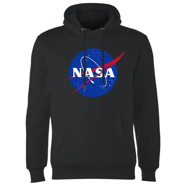 NASA Logo Insignia Hoodie - Schwarz