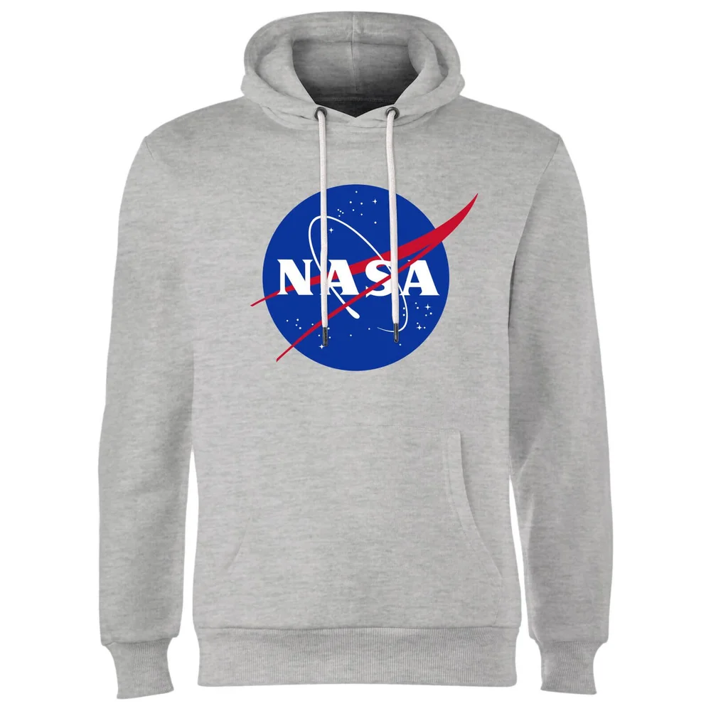 NASA Logo Insignia Hoodie - Grau - M Bild 1