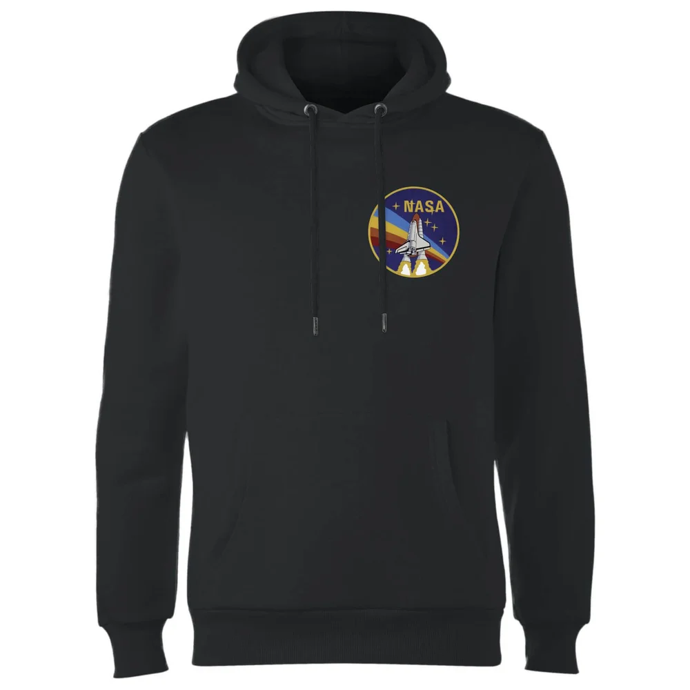 NASA Vintage Rainbow Shuttle Hoodie - Schwarz - S Bild 1
