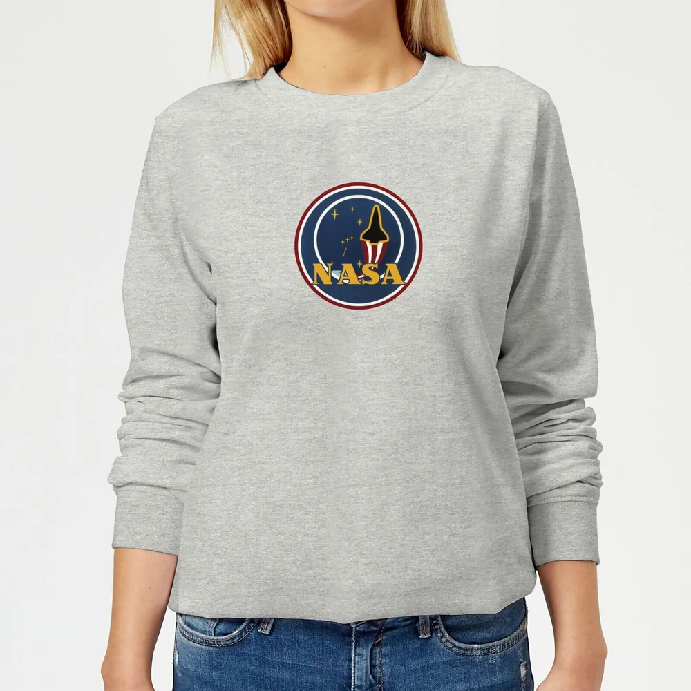 NASA JM Patch Damen Sweatshirt - Grau - 3XL Bild 1