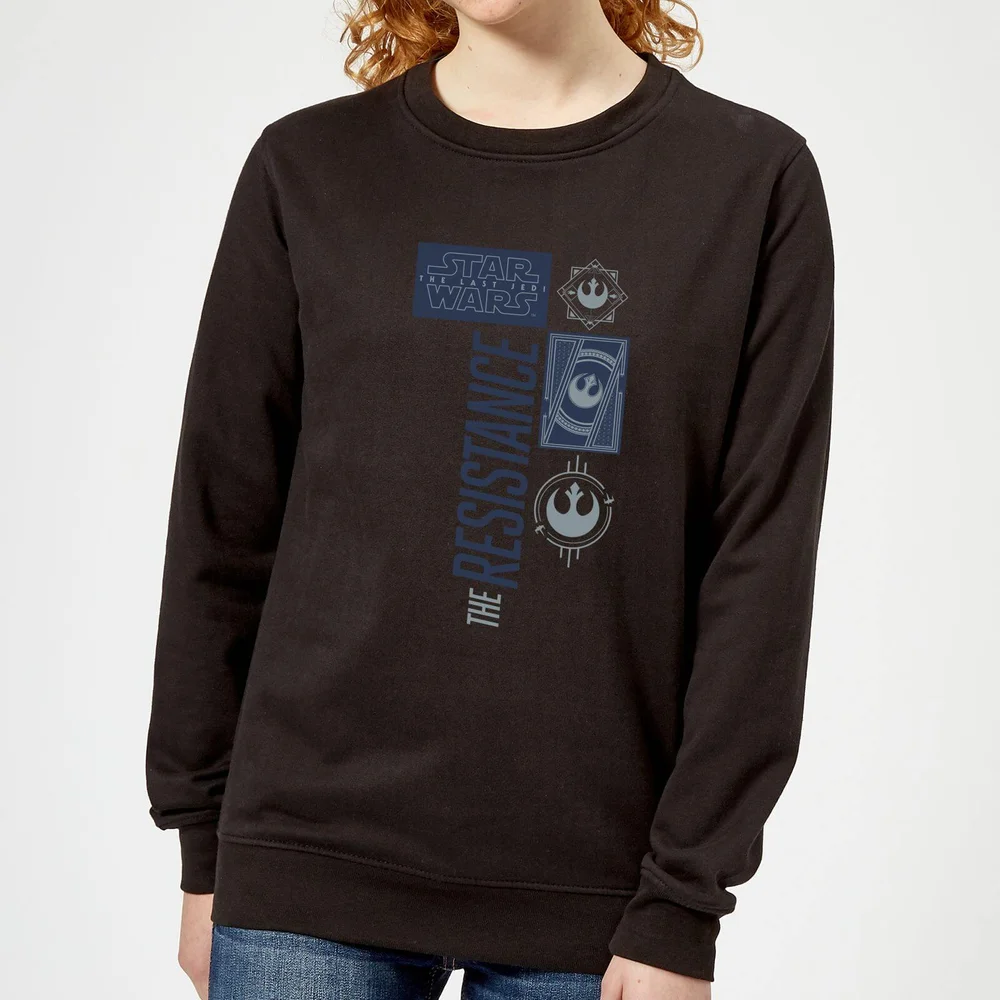 Star Wars The Resistance Schwarz Damen Pullover - Schwarz - S Bild 1