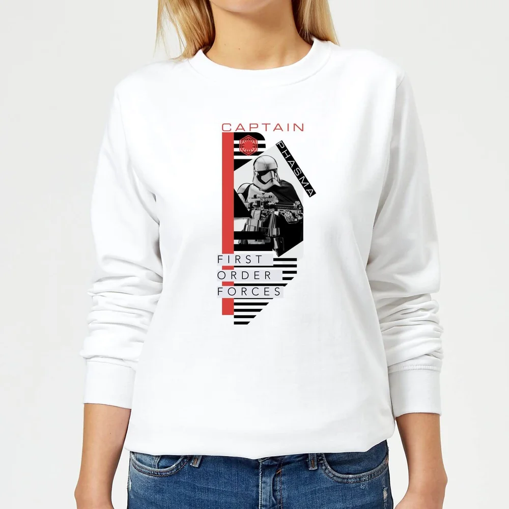 Star Wars Captain Phasma Damen Pullover - Weiß - S Bild 1