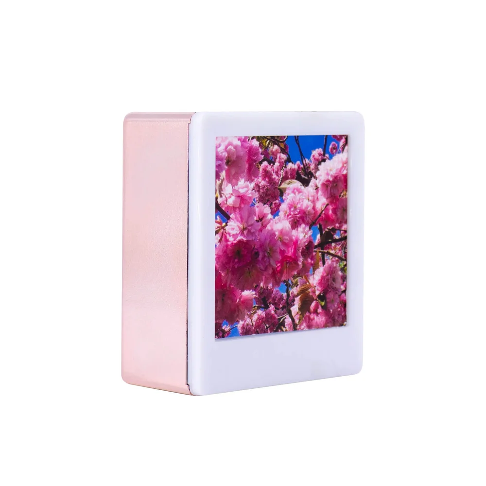 Magnetische Mini Foto Leuchtkasten – Rotgold Bild 1
