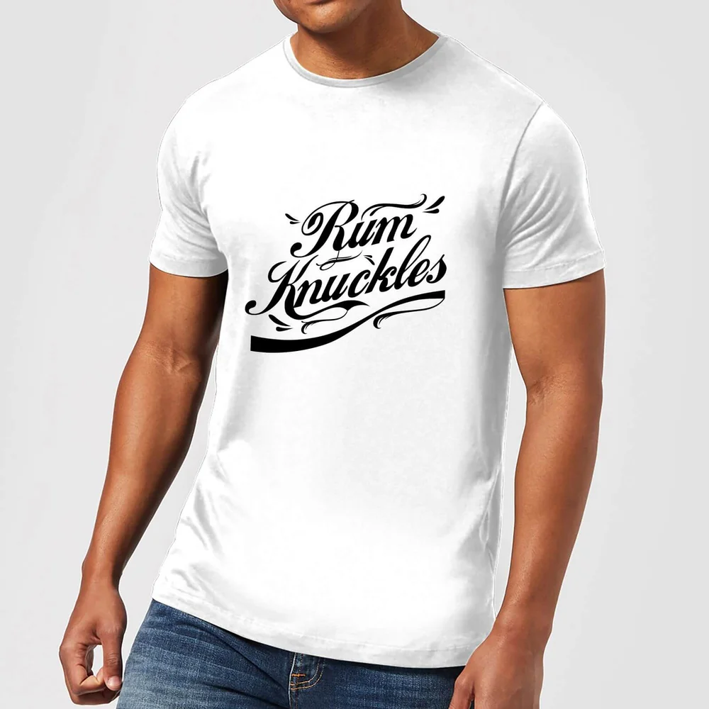 Rum Knuckles Signature T-Shirt - Weiß - S - Weiß Bild 1