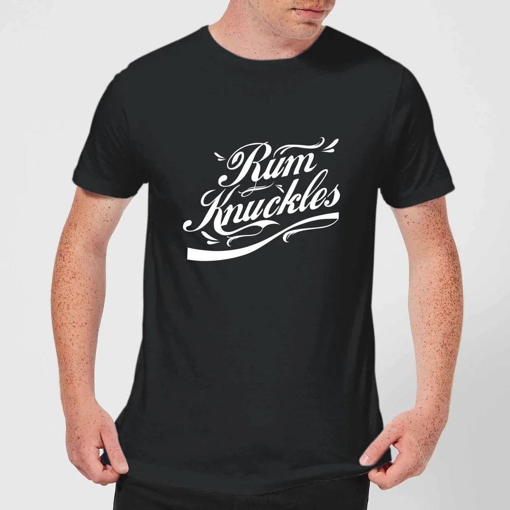 Rum Knuckles Signature T-Shirt - Schwarz - S - Schwarz Bild 1