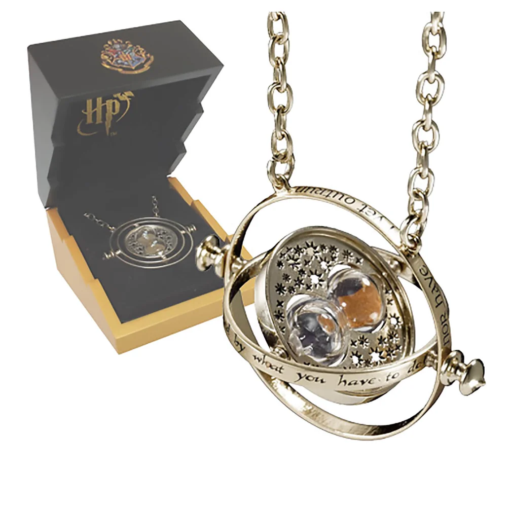 Harry Potter Sterling Silber Replik Zeitumkehrer Bild 1