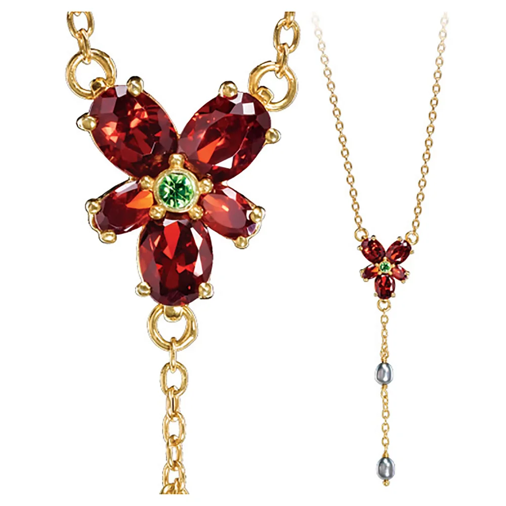 Harry Potter Hermione Granger's Red Crystal Replica Necklace Bild 1