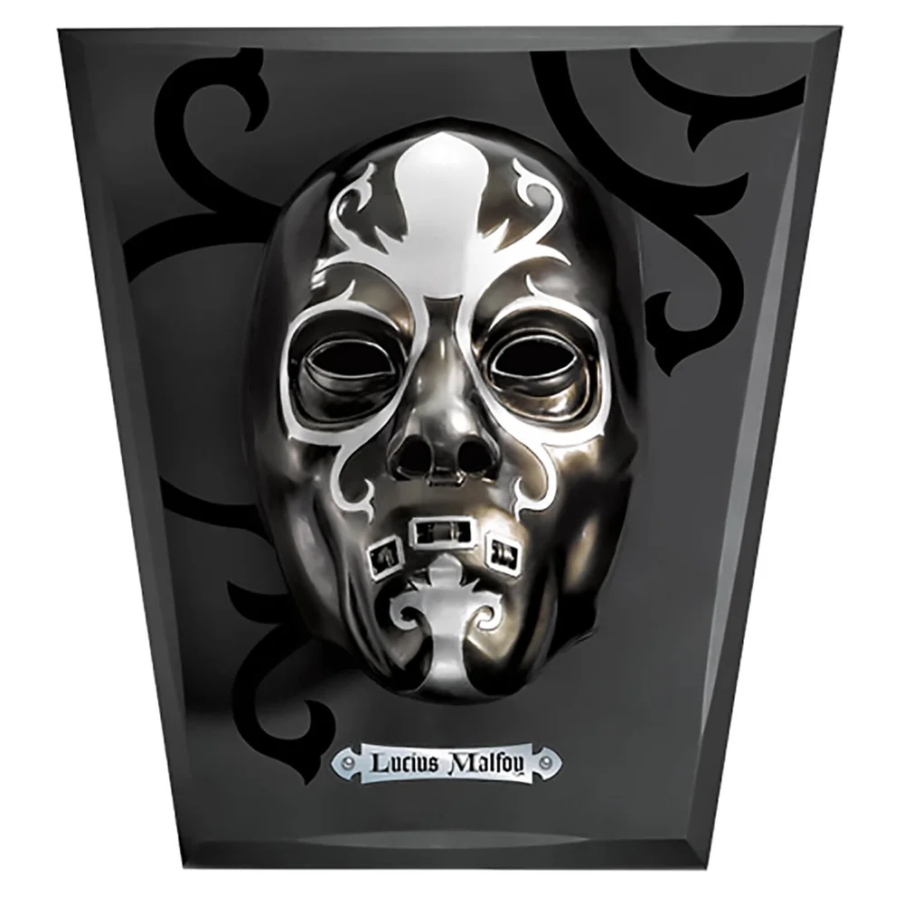 Harry Potter Lucius Malfoy Mask with Wall Display Bild 1