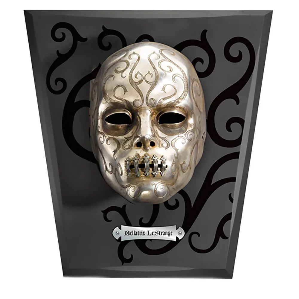 Harry Potter Bellatrix Lestranges Maske mit Wanddisplay Bild 1