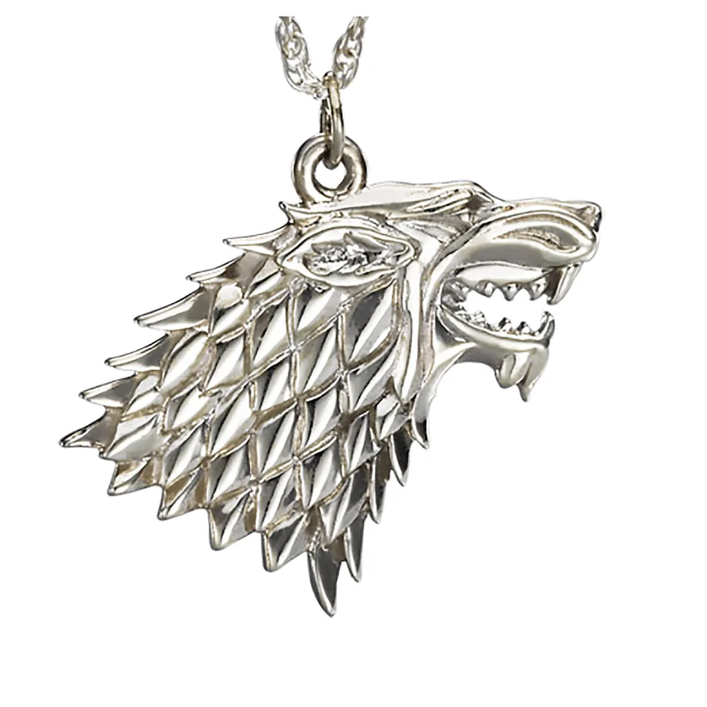 Game of Thrones Haus Stark Sterlingsilber-Anhänger Bild 1