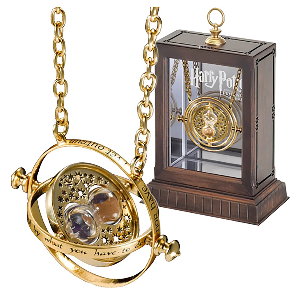 Harry Potter Hermione Granger's 24K Gold Plated Time Turner Replica Bild 1