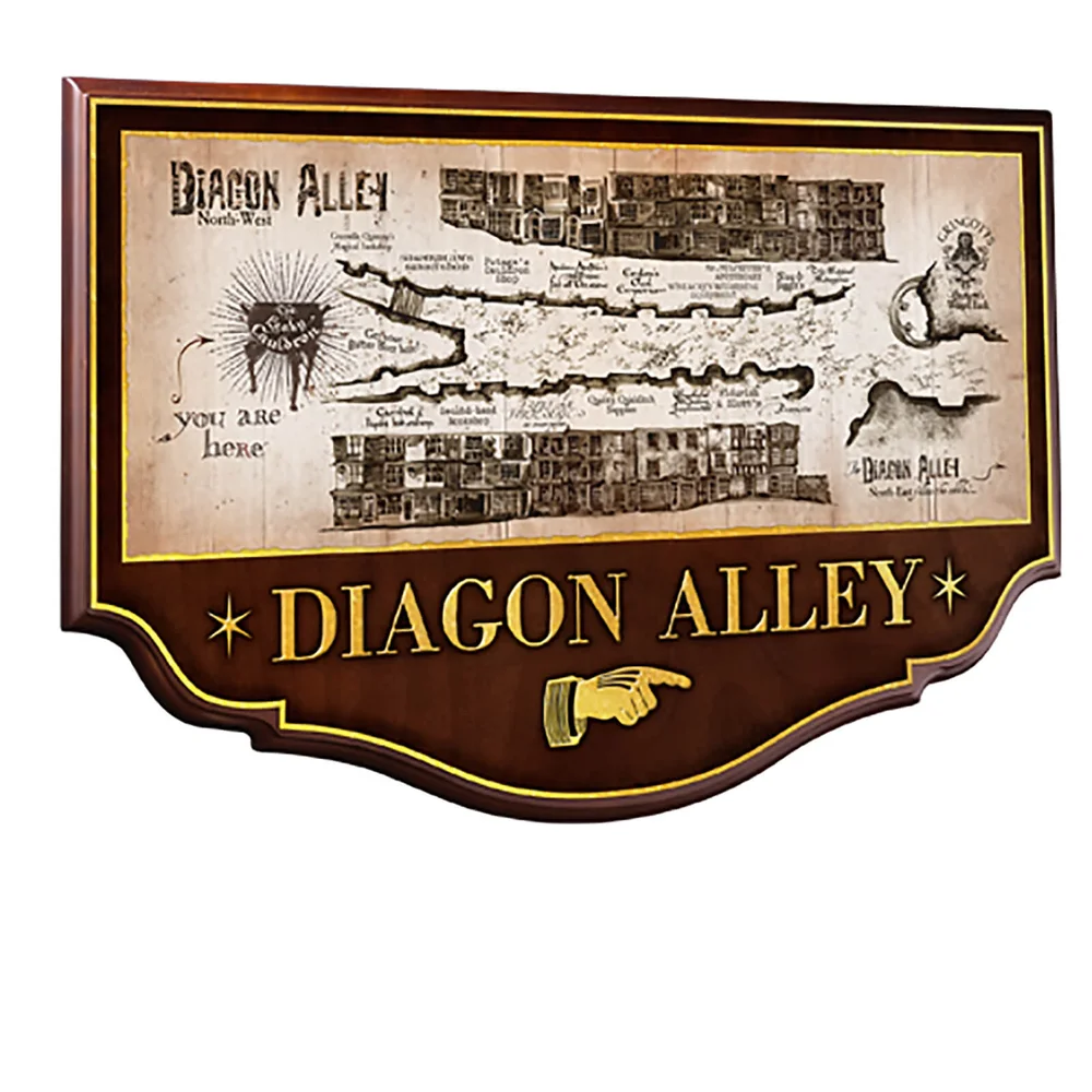 Harry Potter Diagon Alley Wall Plaque Bild 1