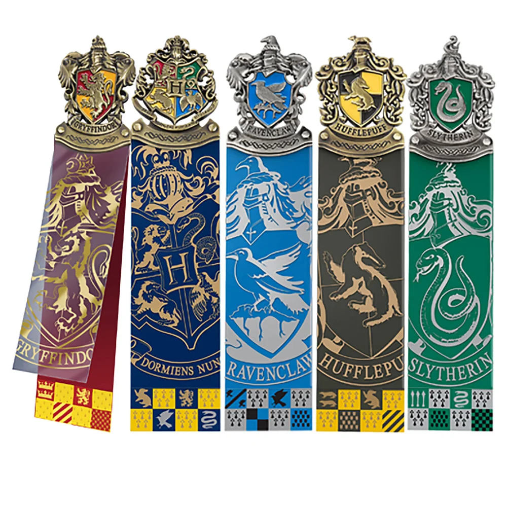 Harry Potter Hogwarts Wappen Lesezeichen Set Bild 1