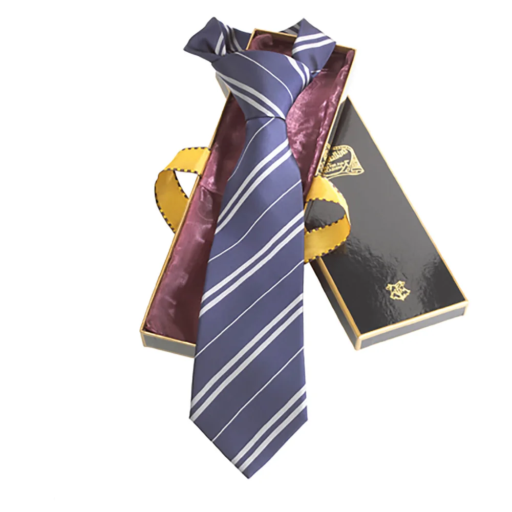 Harry Potter 100% Silk Ravenclaw Necktie in Madam Malkin's Box Bild 1