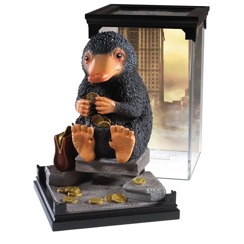 Phantastische Tierwesen und wo sie zu finden sind Magische Kreaturen Niffler-Skulptur Bild 1